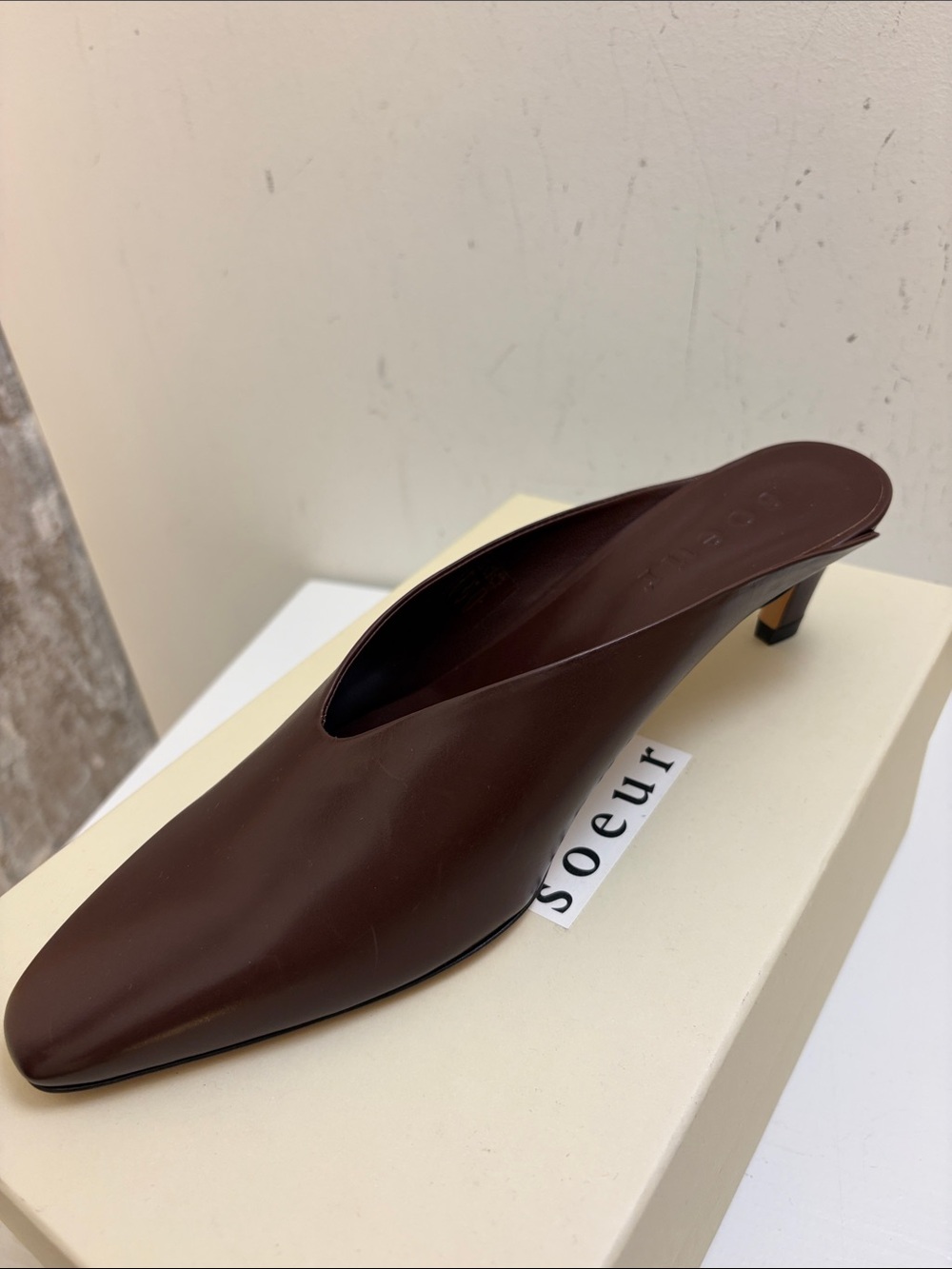 Soeur Amalie Mule - Marron